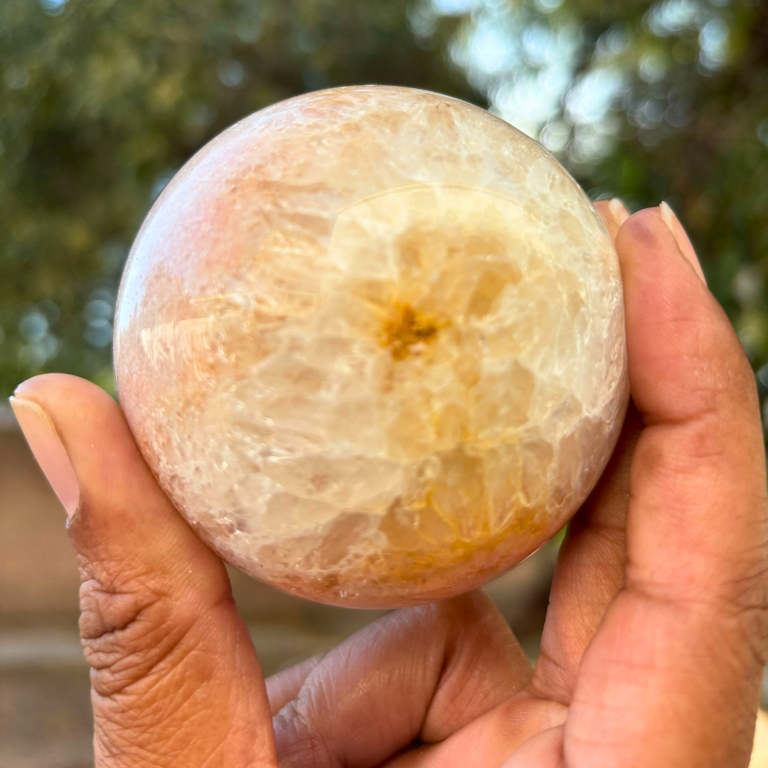 Scolecite Sphere