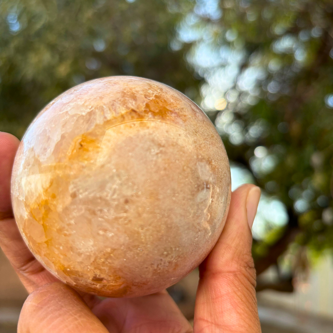Scolecite Sphere