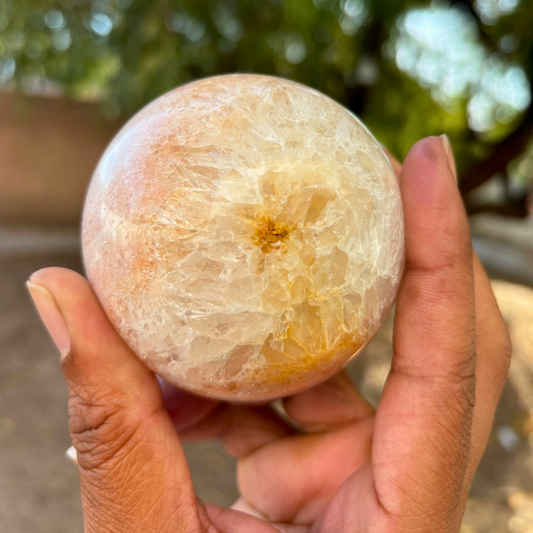Scolecite Sphere